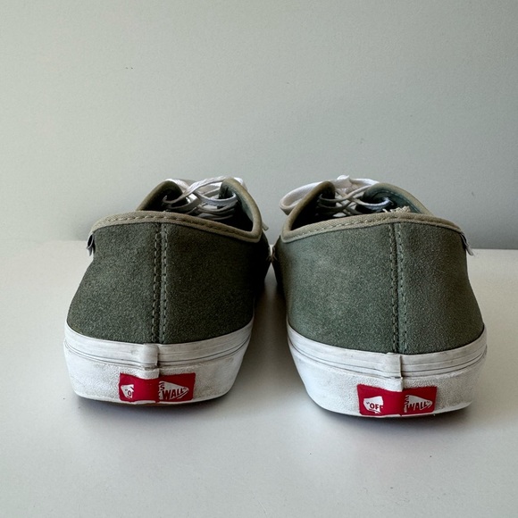 Vans green suede shoes - 10 - Picture 6 of 7